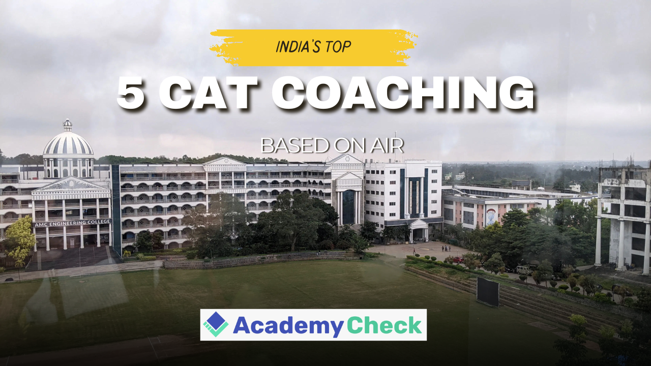 Top 5 CAT Coaching Institutes in India 2026: Based on AIR 2025 Result